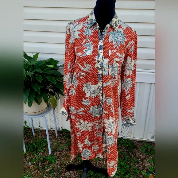 Jessica Simpson Lori Duster Shirt - Picture 5 of 12